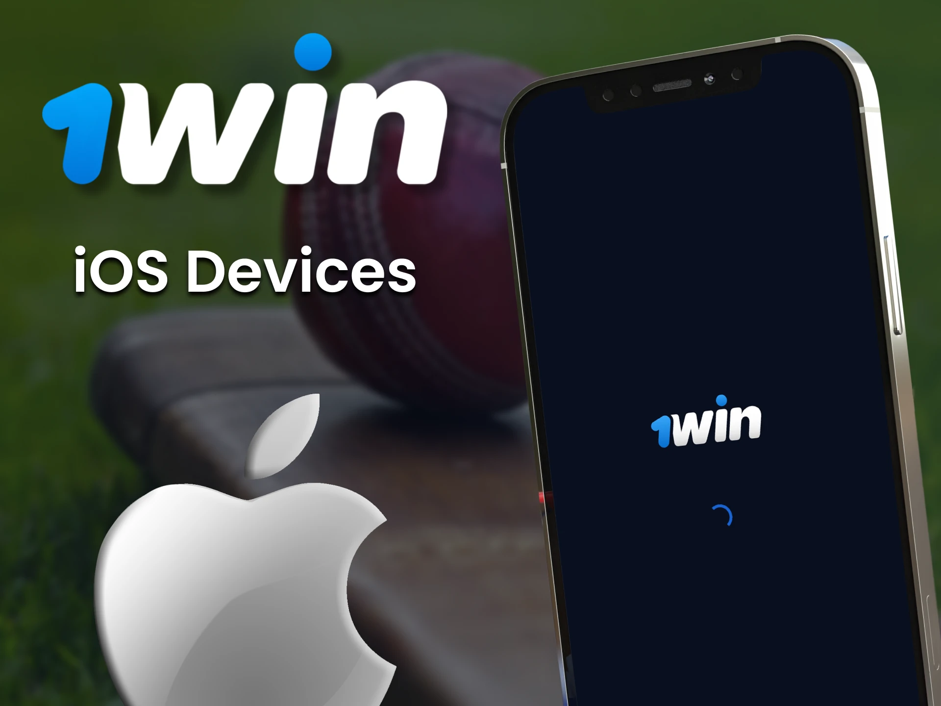 iOS devices supported by the 1win app.