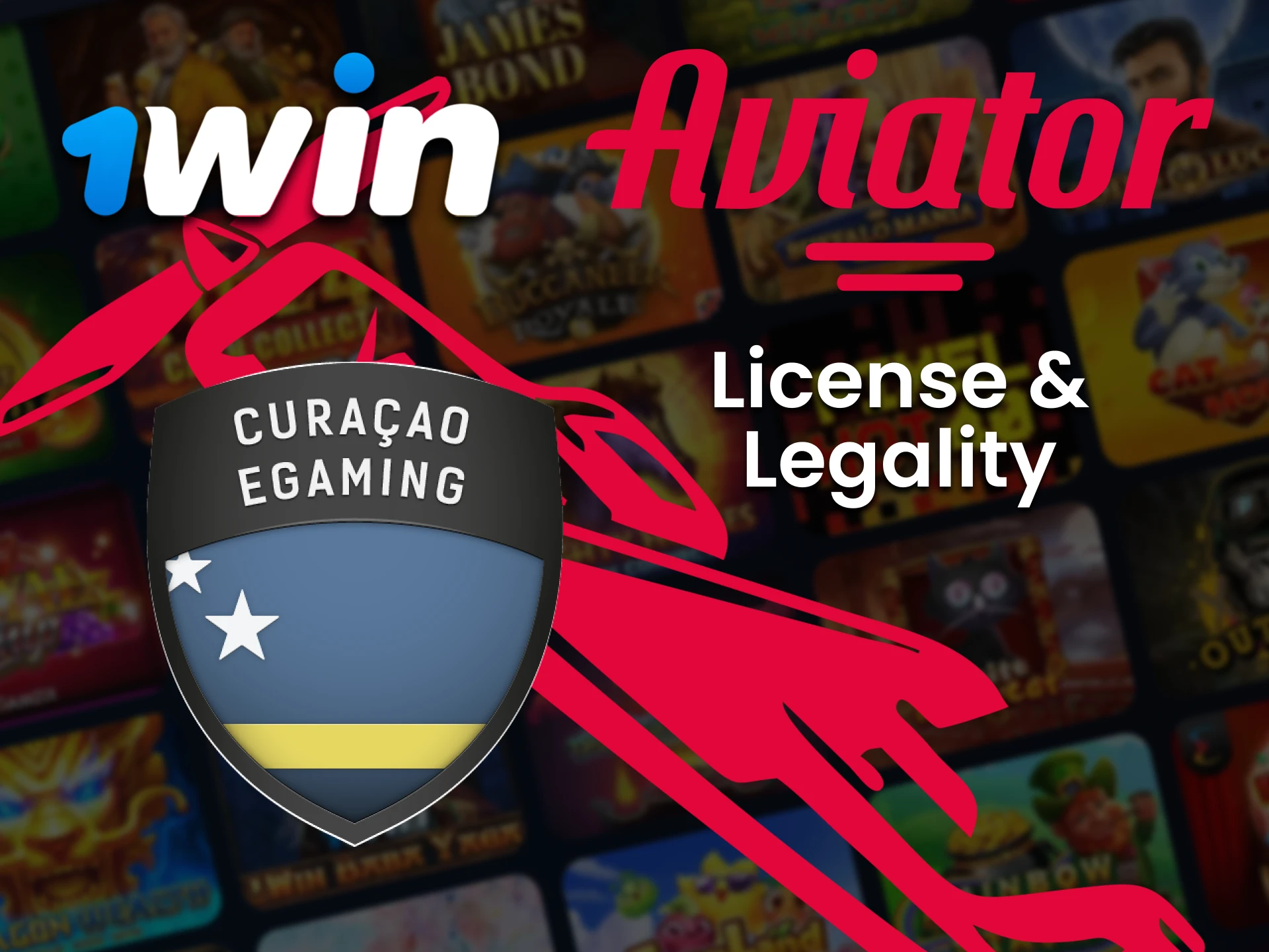 It is legal to play Aviator on 1win.