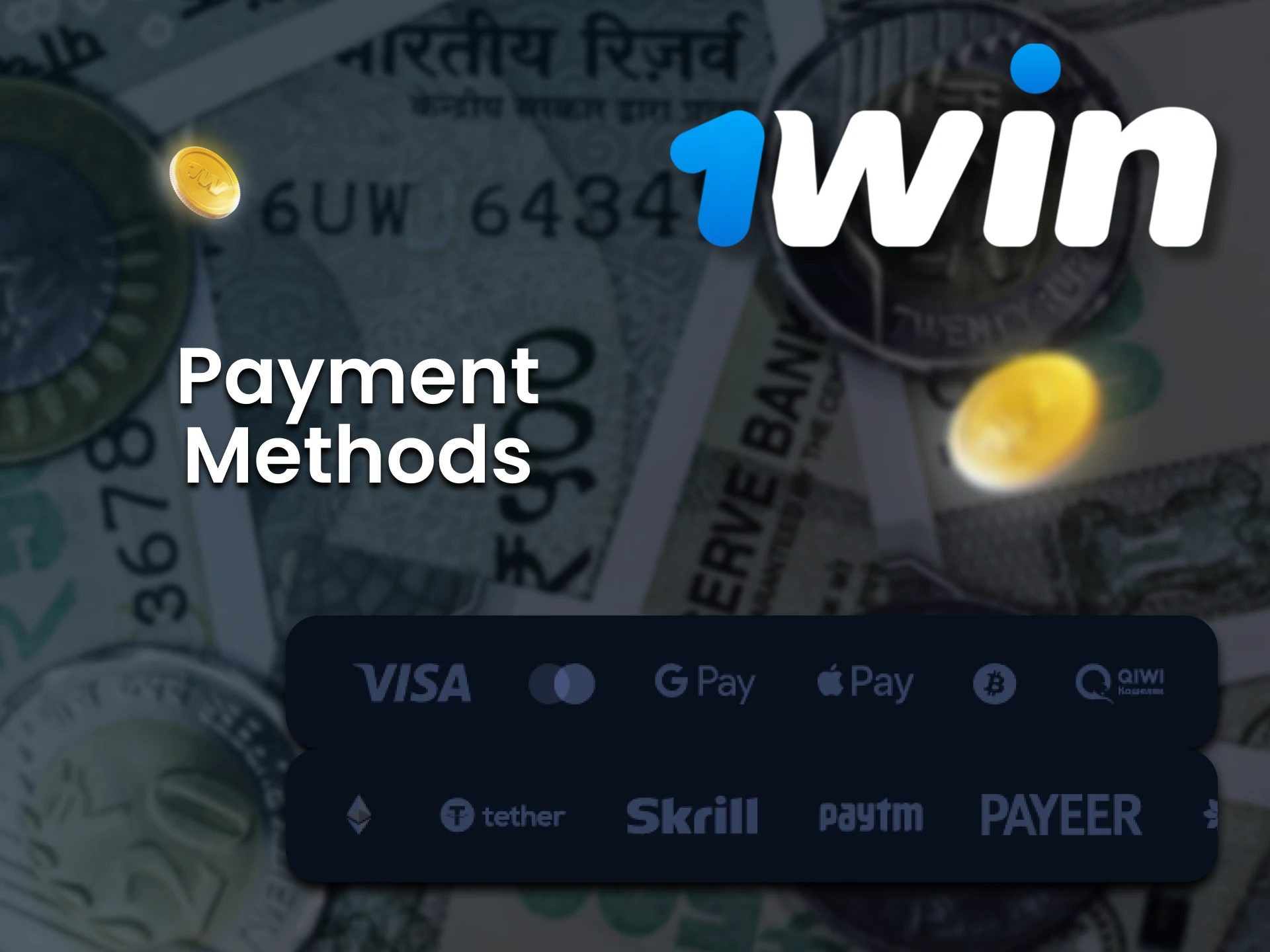 Find out the payment methods in the 1win affiliate program.