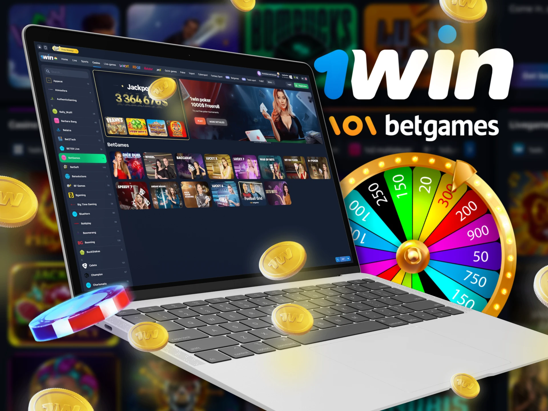 Try RNG-based games from BetGames at 1Win.