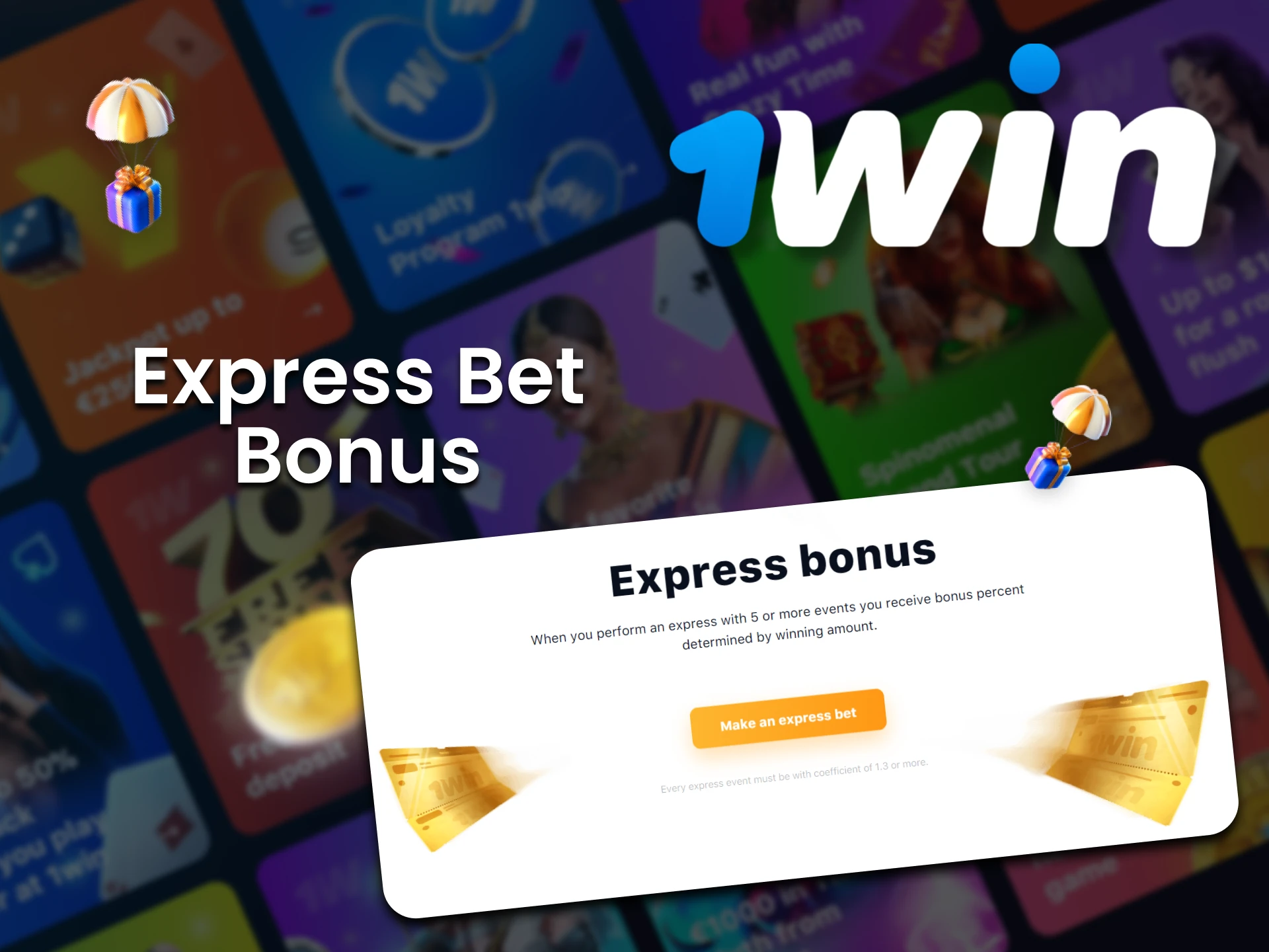 Receive Express bonus for 1Win kabaddi betting.