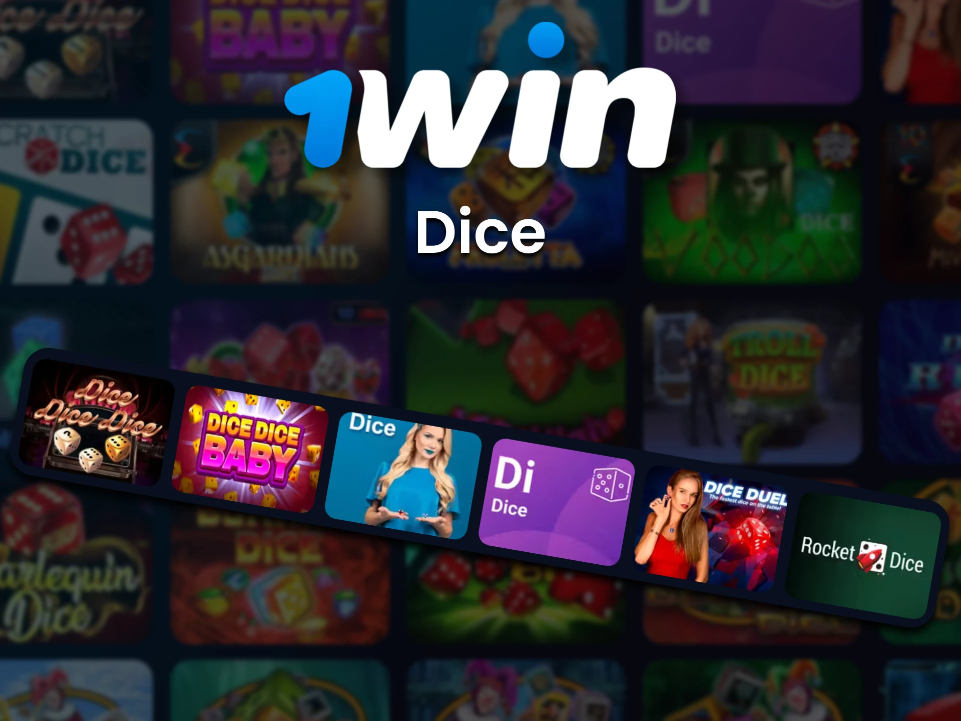 For casino games at 1win choose Dice.