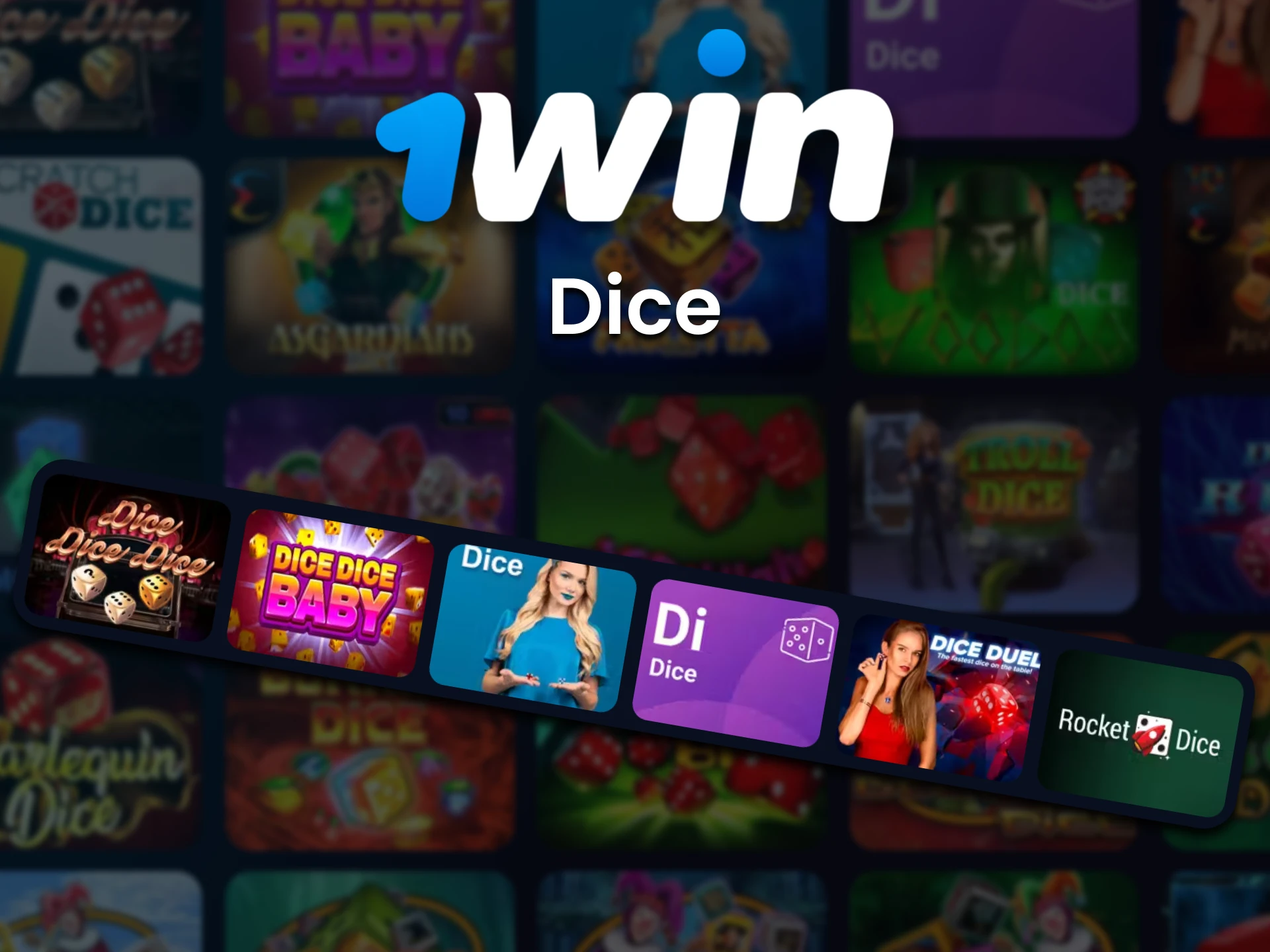 Play dice at 1Win live casino.