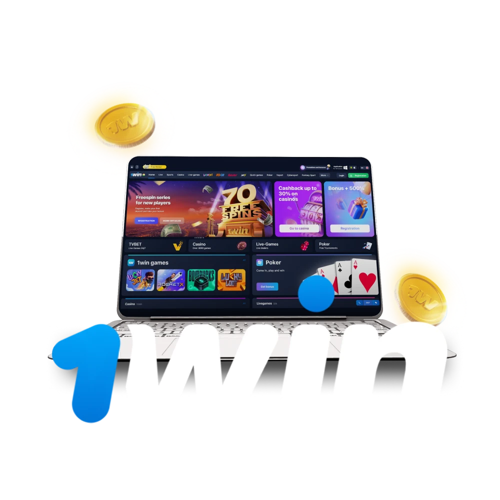 For casino games and betting, you can download the 1win application for PC.