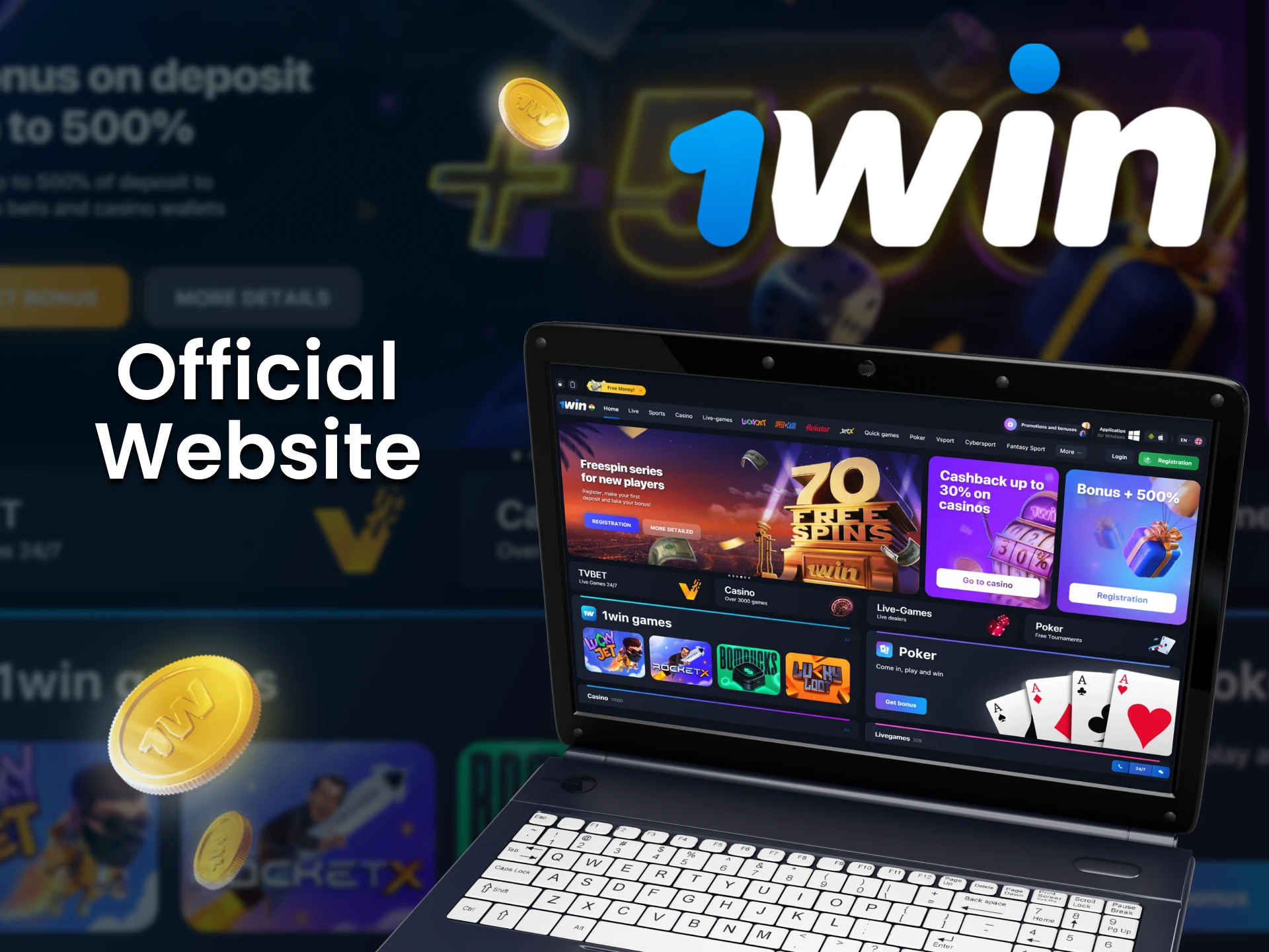 1win App for PC for Windows and MacOS 2024