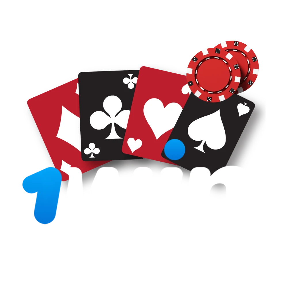 Choose 1win to play poker.