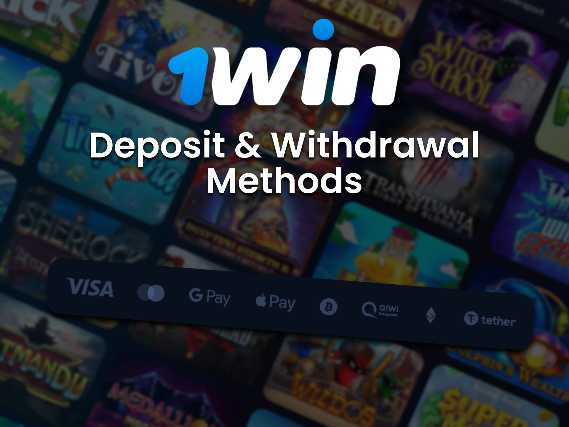 Withdraw funds in a convenient way for Quick Game on 1win.