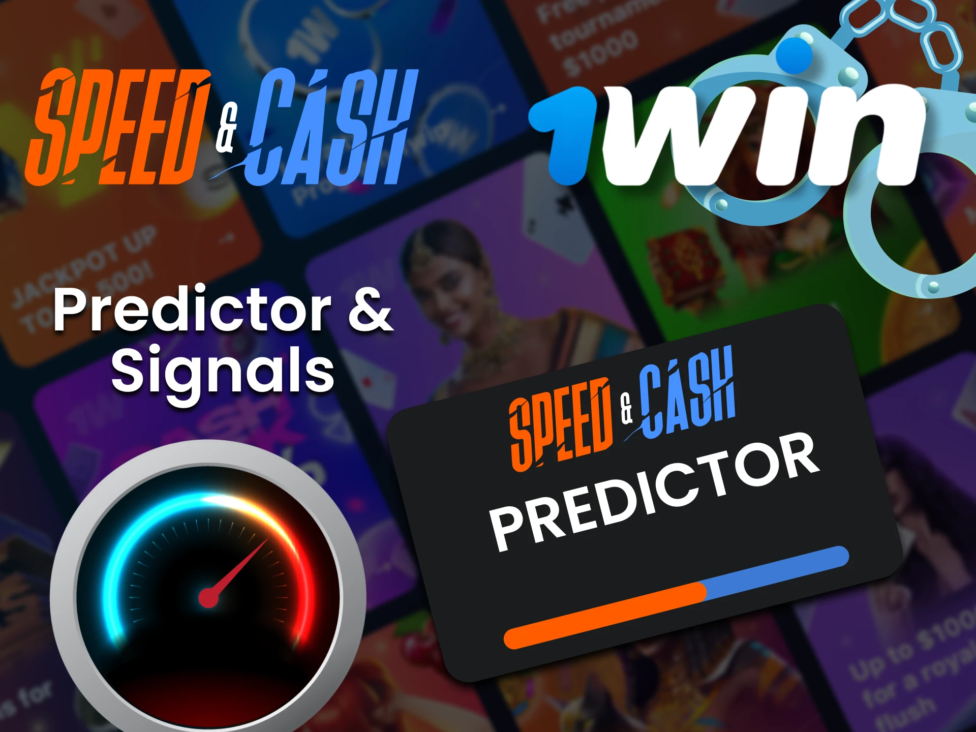 Find out about Predictor program for playing Speed & Cash at 1Win.