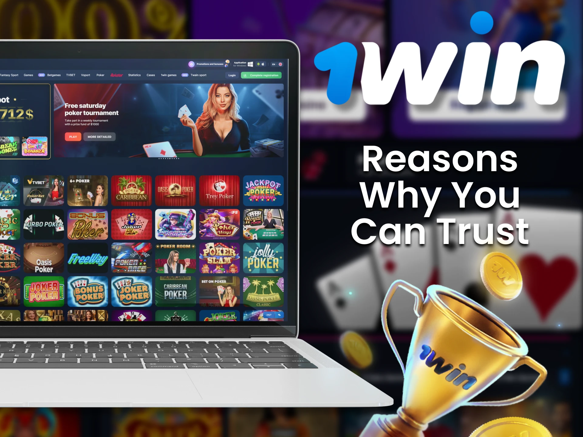 You can trust 1win for many reasons, get to know them.