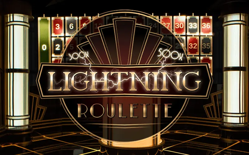 Lightning Roulette adds you electrifying bonus multipliers at 1Win Casino.