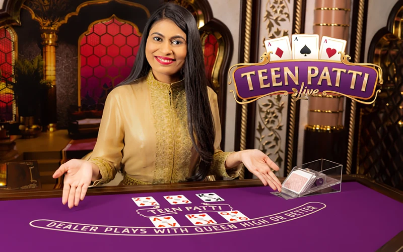 Test your skills and outwit your opponents in the thrilling game of Teen Patti at 1Win.